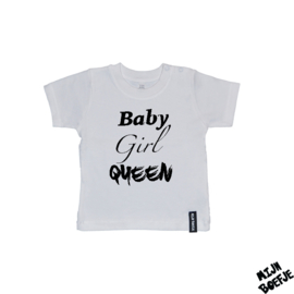 Baby t-shirt BABY, GIRL, QUEEN
