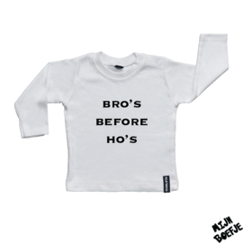 Baby t-shirt BRO'S BEFORE HO'S