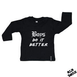 Baby t-shirt Boys do it better