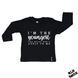 Baby t-shirt I'm the YOUNGEST