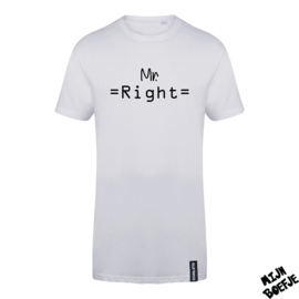 Ouder t-shirt MR RIGHT
