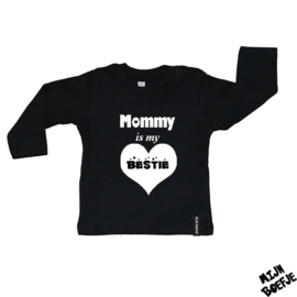 Baby t-shirt Mommy is my bestie