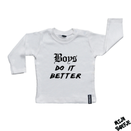 Baby t-shirt Boys do it better