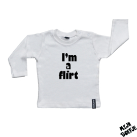 Baby t-shirt I'm a flirt