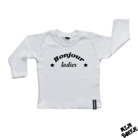 Baby t-shirt Bonjour ladies
