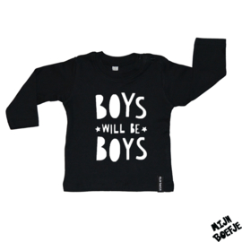 Baby t-shirt Boys will be boys