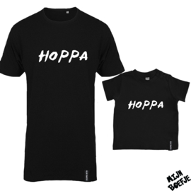 Ouder & kind/baby t-shirt Hoppa