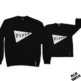 Ouder & kind/baby sweaters Pizza