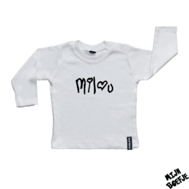 Baby t-shirt Eigen naam