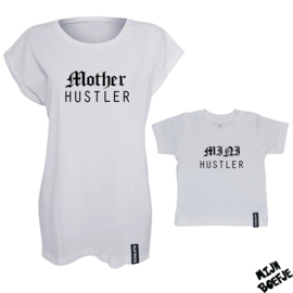 Ouder & kind/baby t-shirt Mother Hustler