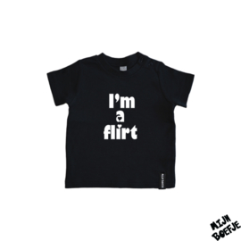 Baby t-shirt I'm a flirt