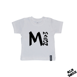 Baby t-shirt Eigen letter inclusief naam 2