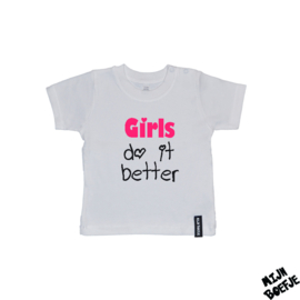 Baby t-shirt Girls do it better