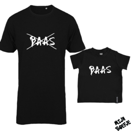 Ouder & kind/baby t-shirt BAAS