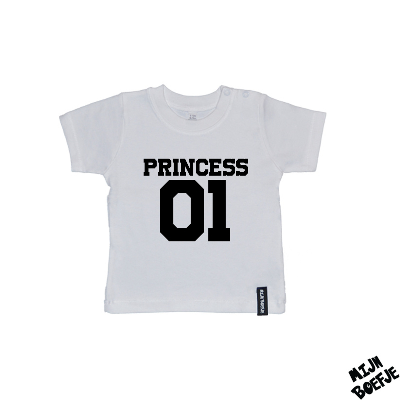 Baby t-shirt (LITTLE) PRINCE(SS)
