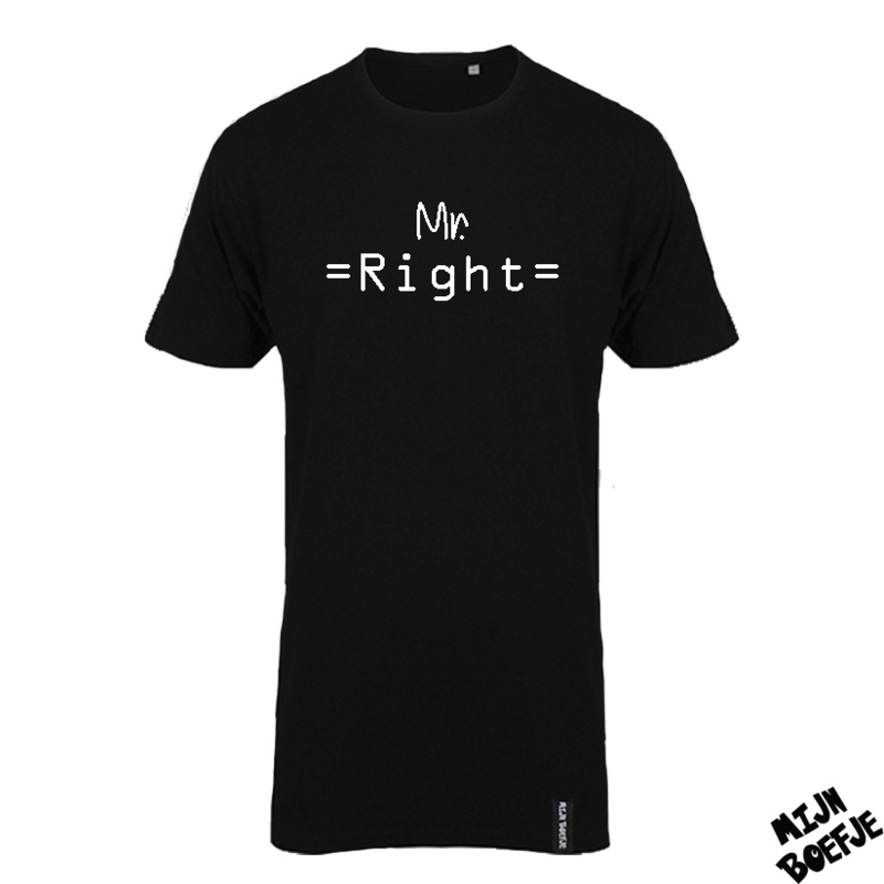 Ouder t-shirt MR RIGHT
