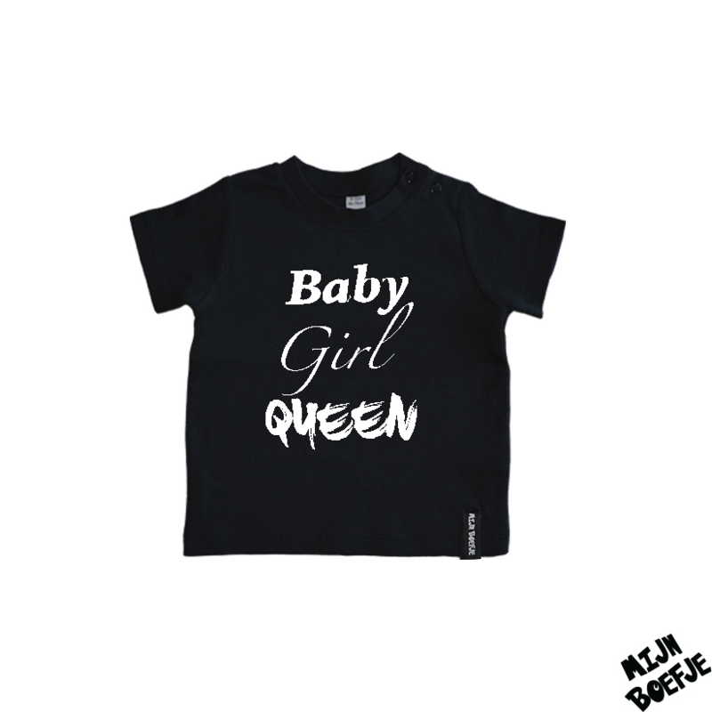 Baby t-shirt BABY, GIRL, QUEEN