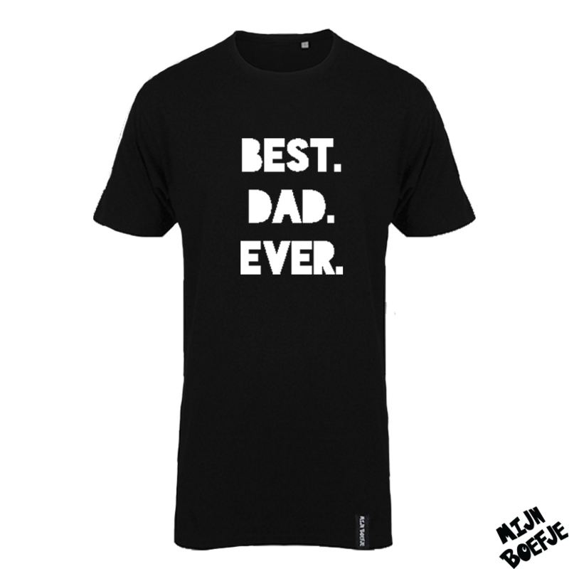Ouder t-shirt BEST DAD EVER