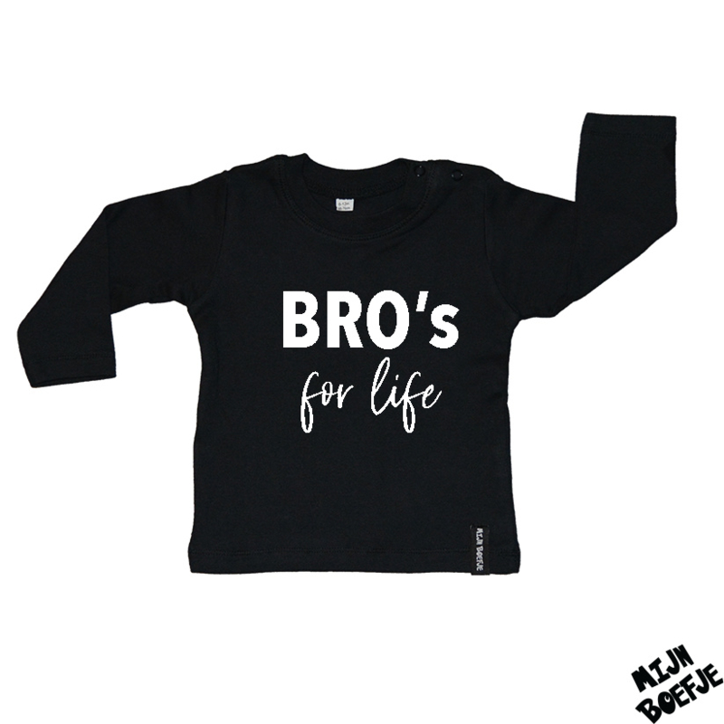 Baby t-shirt BRO's for life