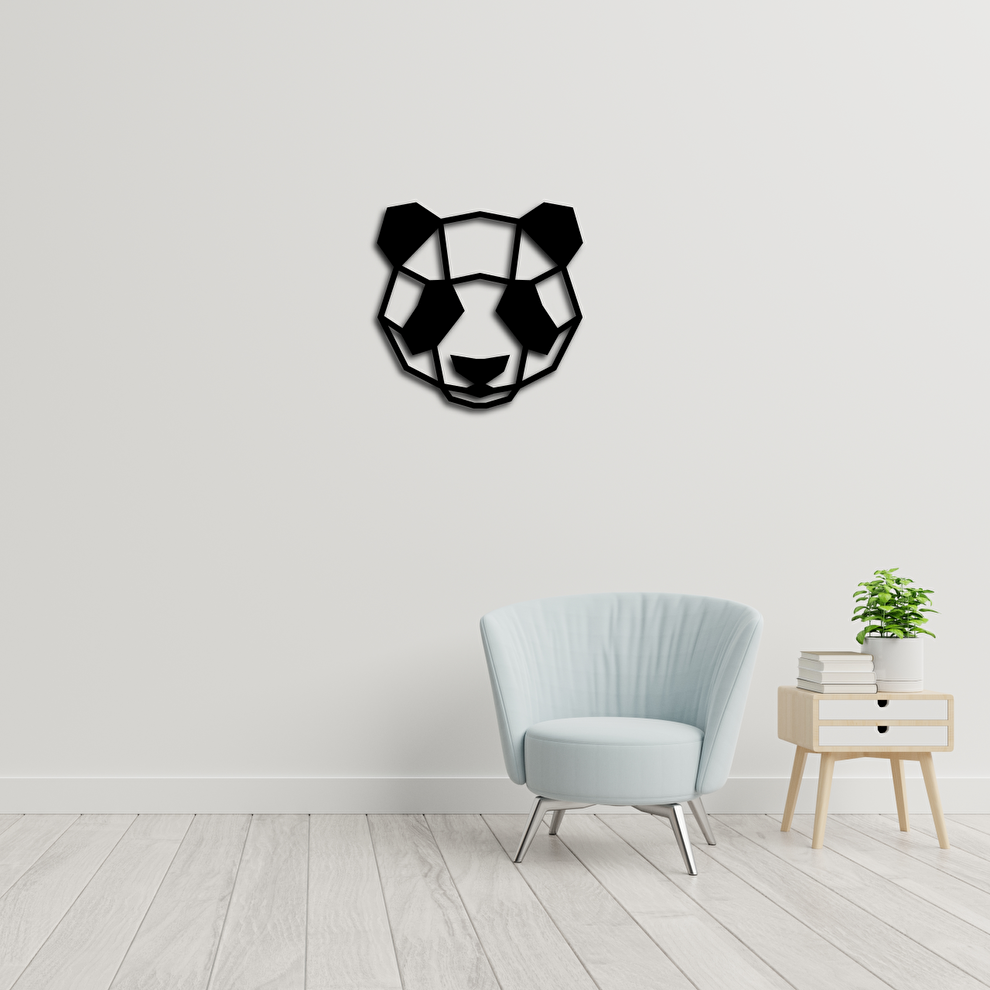 Panda wanddecoratie