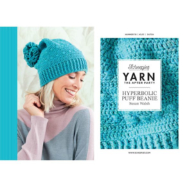 Yarn the party nr. 78 Hyperbolic puff beanie