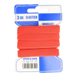 Blauwe kaart elastiek 10mm kleur nr. 722 /mondkapjes