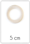 Houten ring diameter 5 cm