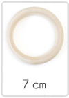 Houten ring diameter 7 cm