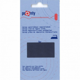 PRONTY REPARATIEDOEK JERSEY OPSTRIJKBAAR 054 MARINE