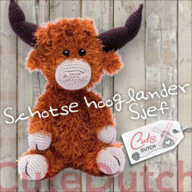 Schotse hooglander Sjef patroonboekje Cute Dutch