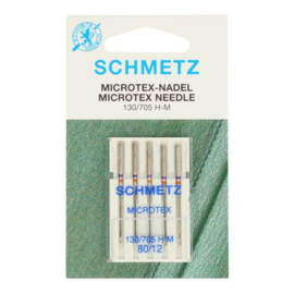Schmetz microtex 5 naalden 80-12