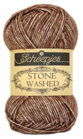 Scheepjes Stone Washed 822 Brown Agate