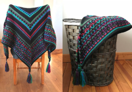 Amaya Mosaic shawl haakpakket