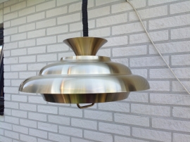 Aluminium schalen lamp. 70-er jaren (1973). Dijkstra. Space Age.