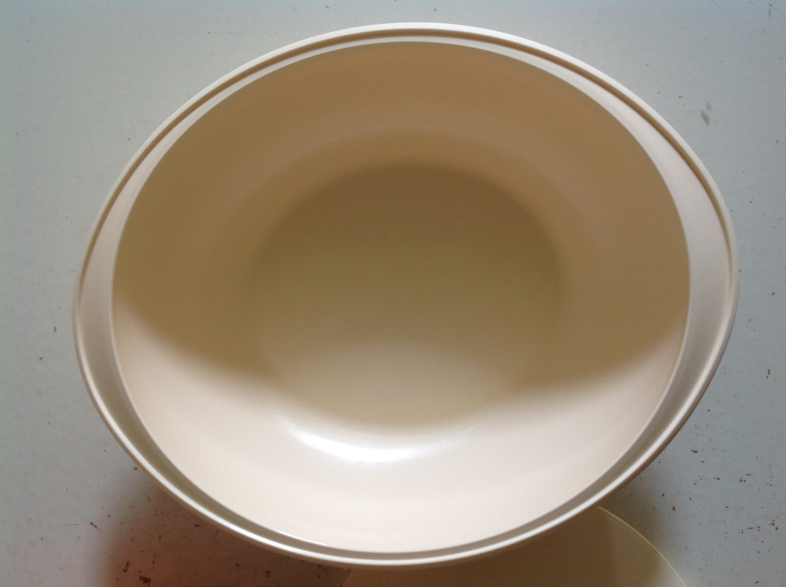 Isoleerschaal. Tupperware.