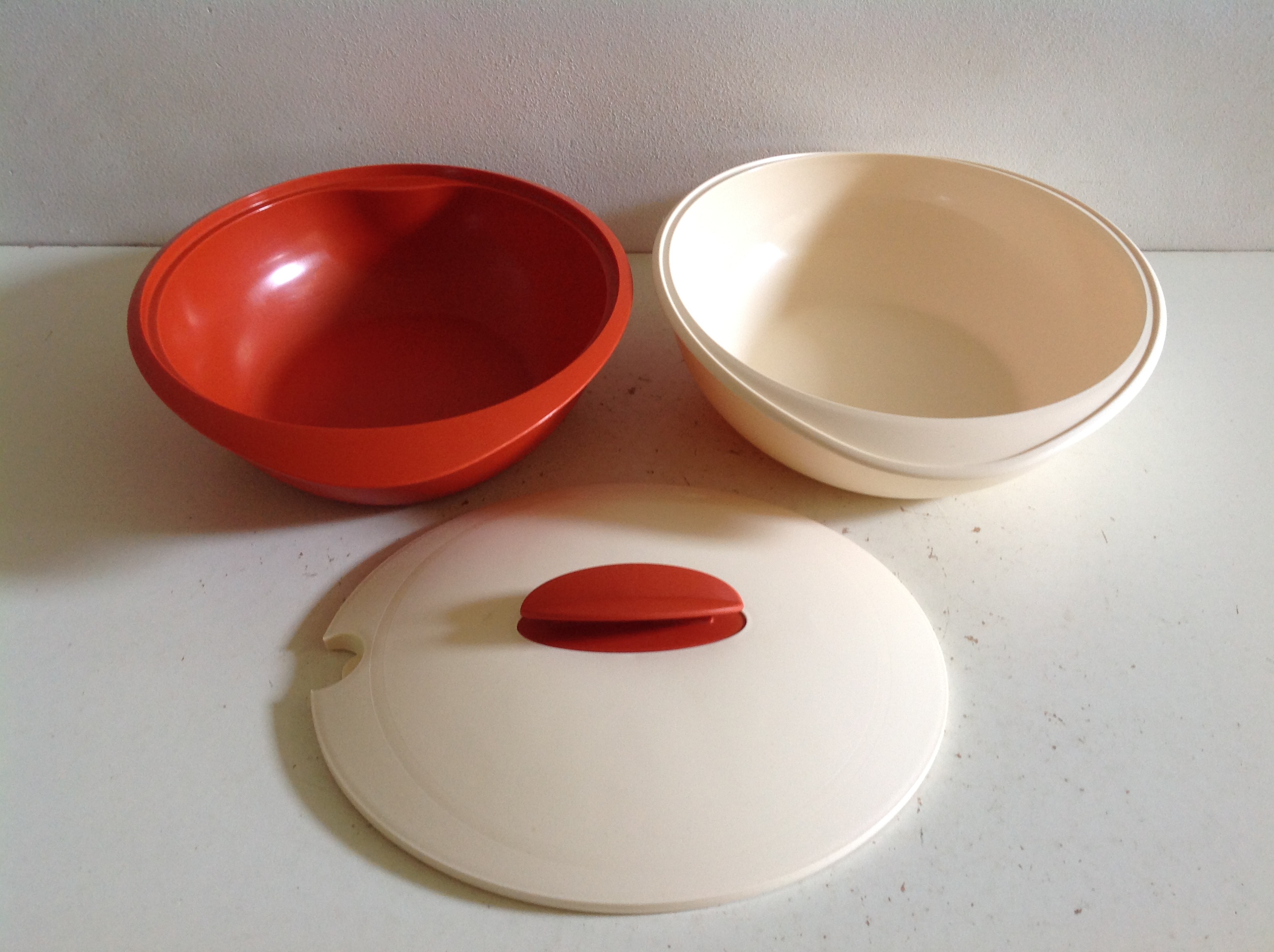 Isoleerschaal. Tupperware.