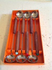 Set fonduelepels.