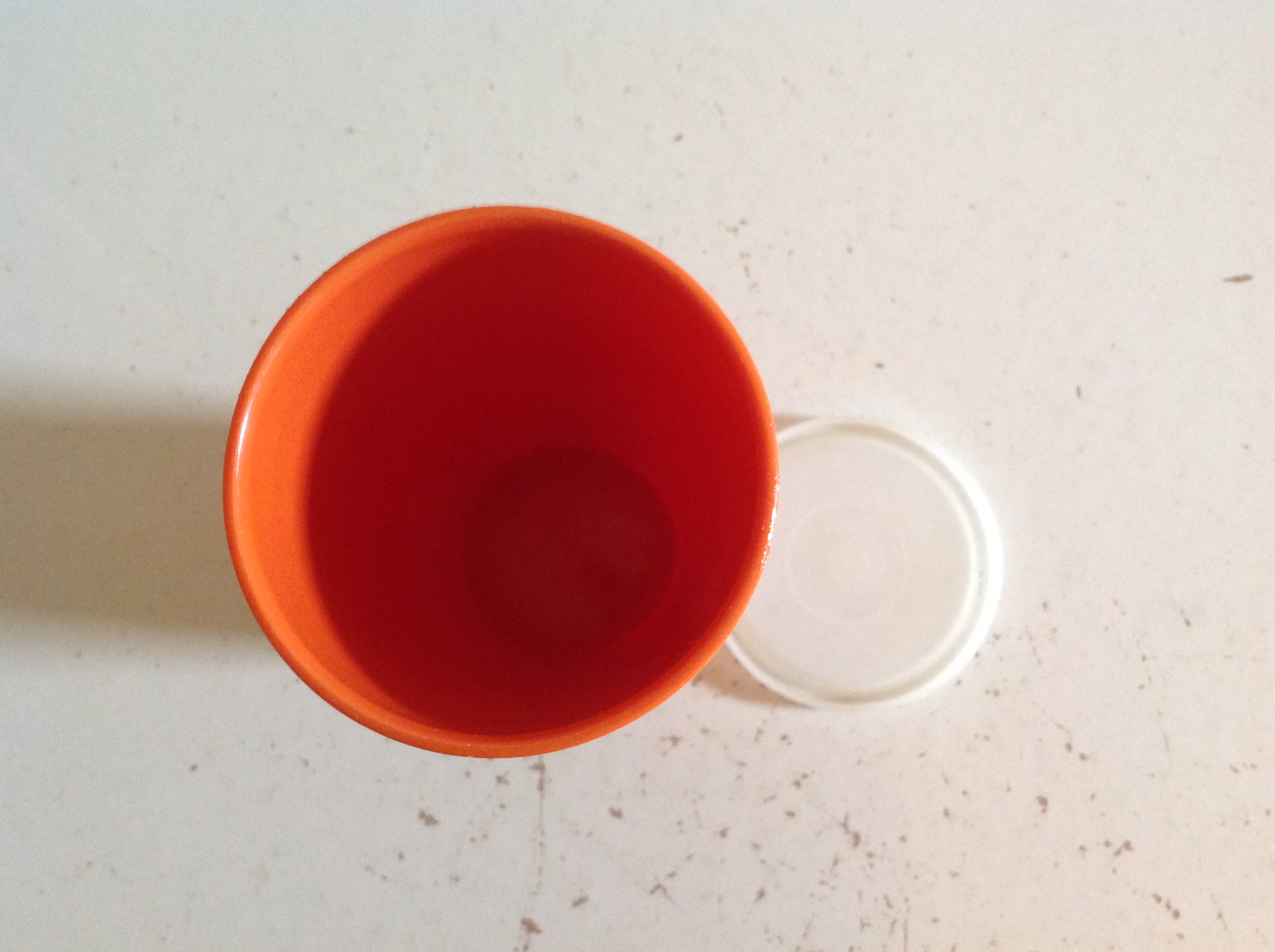 Drinkbeker. Tupperware.