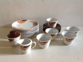 Servies. 60’s/70’s.