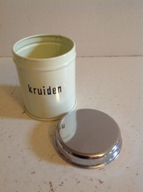 Blikje. Brabantia. Kruiden.