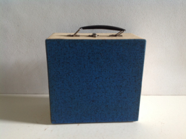 Platenkoffer voor vinyl singletjes.