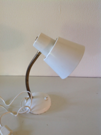 Bureaulamp. Wit. Anvia. 60’s.