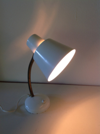 Bureaulamp. Wit. Anvia. 60’s.