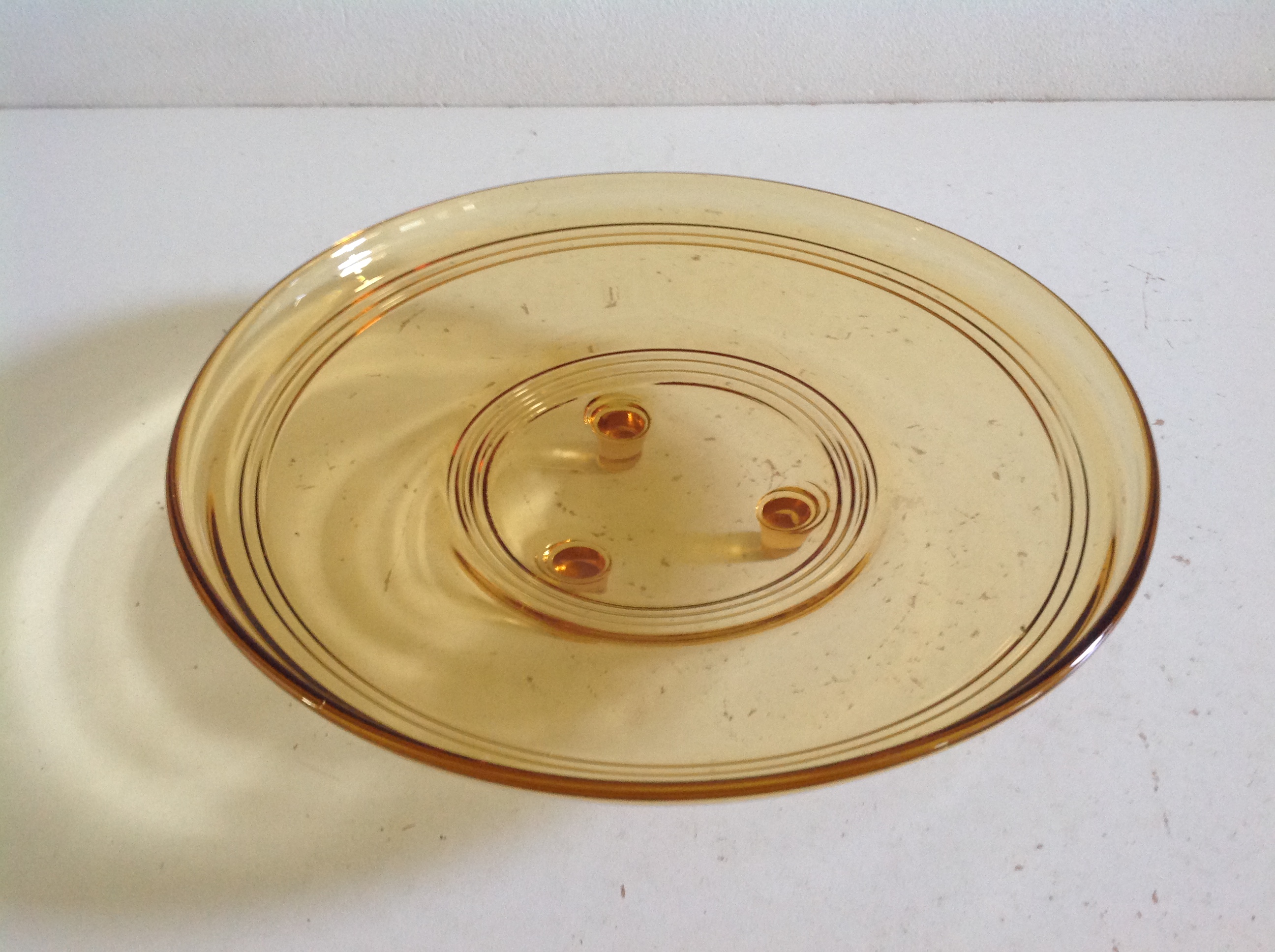 Schaal. Rookglas.