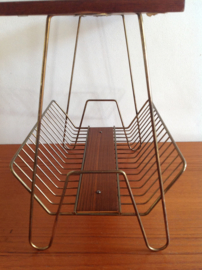 Lectuurbak / bijzettafel. Jaren 60 / 70.