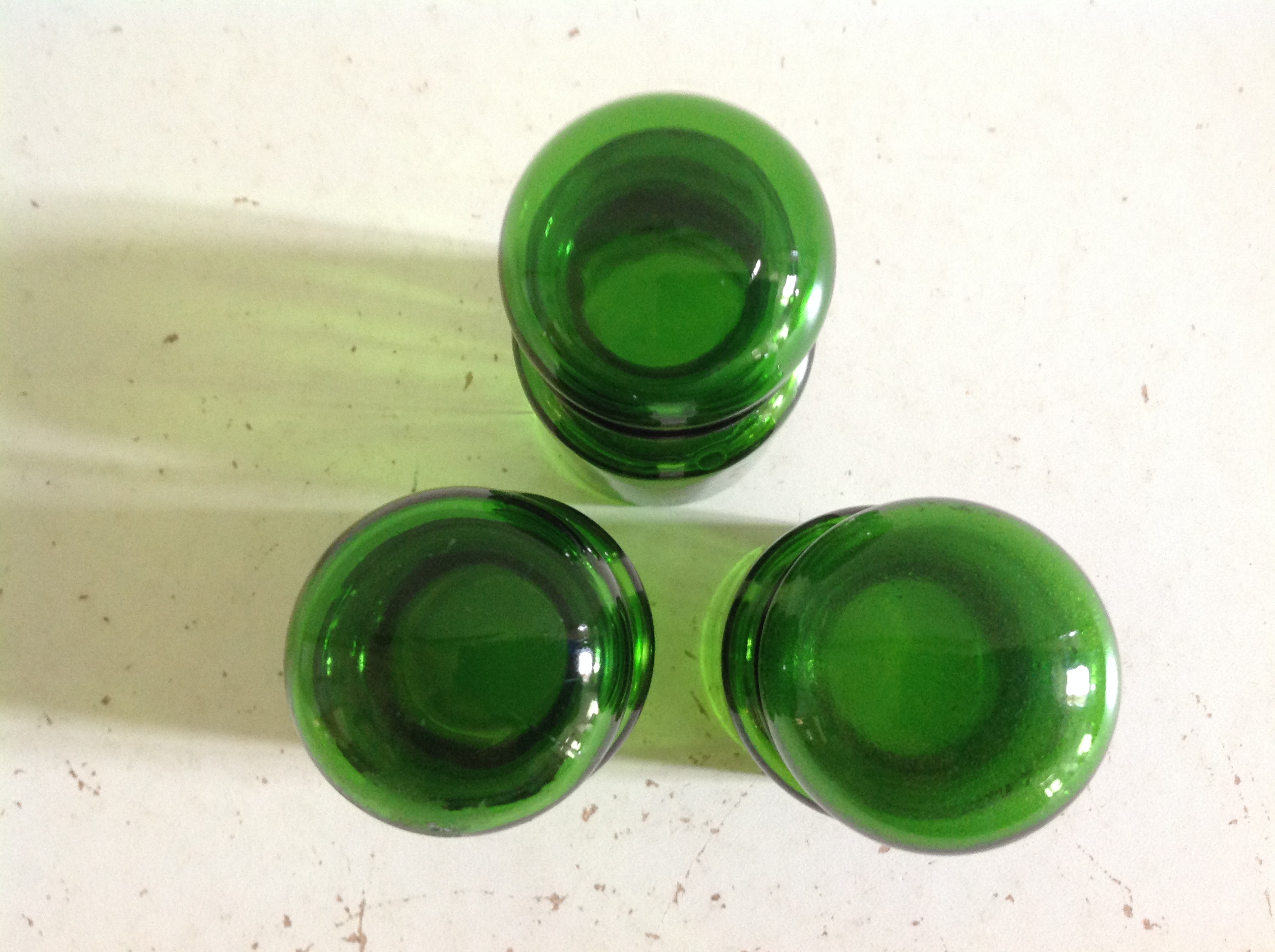 Stolpfles. Groen. 70’s.