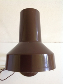 Bureaulamp. Bruin. Eind 70-/80er jaren.