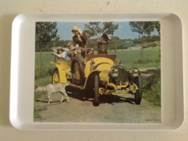 Dienblad. Oldtimer.