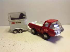 Tonka. Truck met paardentrailer.