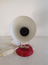 Wandlamp. Rood. 60’s/70’s.